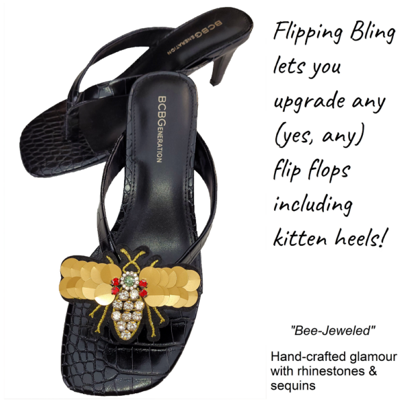 Flipping-Bling-Black-Gold-Flip-Flop-Rhinestones-Sequins