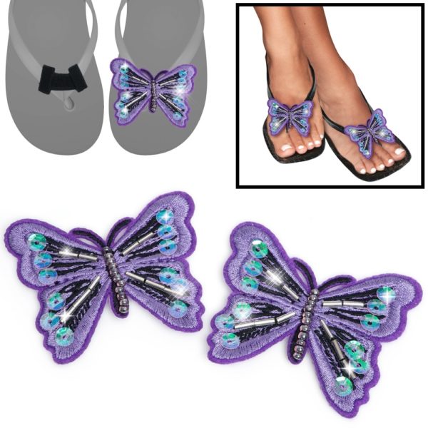 Flipping-Bling-flip-flops-purple-butterfly-butterflies-sequins