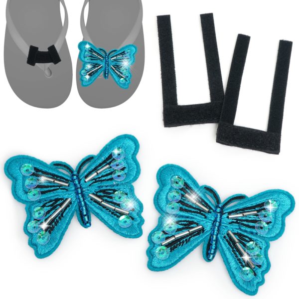 Flipping-Bling-Blues-Butterflies-sparkle-how-to-hide-bunions-blinged-flip-flops-ladies-flip-flop-bling