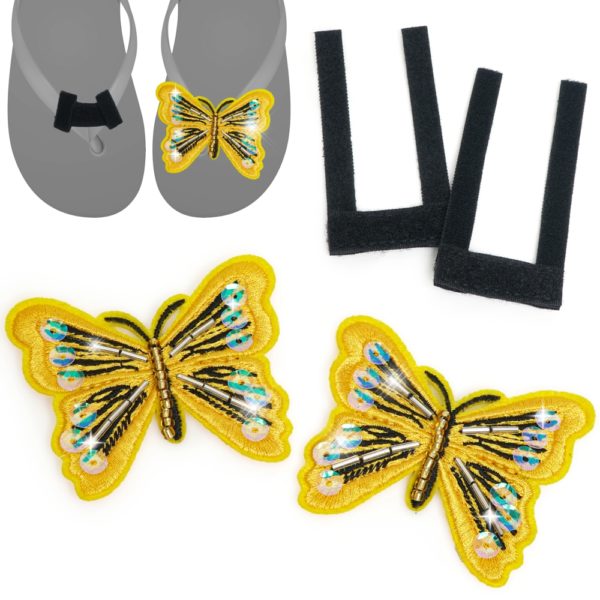 Flipping-Bling-Yellow-Butterflies-sequins-ladies-blinged-out-flip-flops-flip-flop-bling