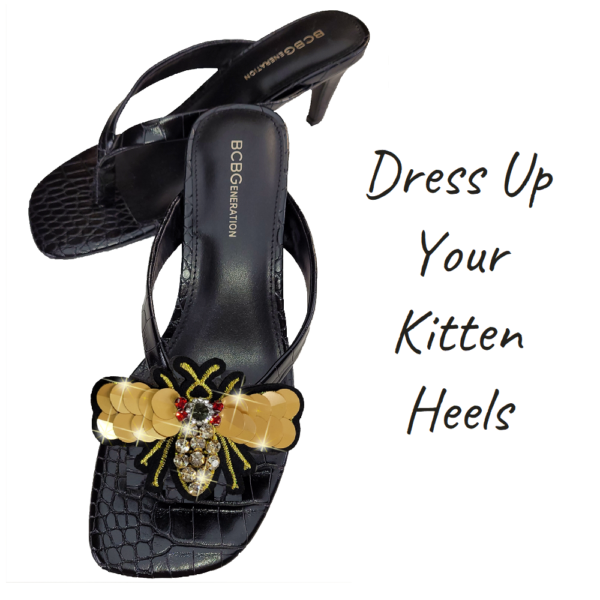 Women-kitten-heel-fancy-Flipping-Bling